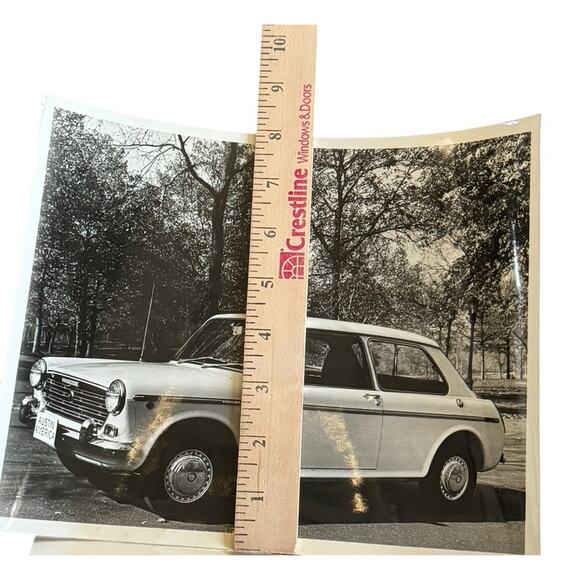 VTG 1969 Austin America Promo Photo Ad Copy British Leyland Dealership Ephemera - Picture 5 of 7